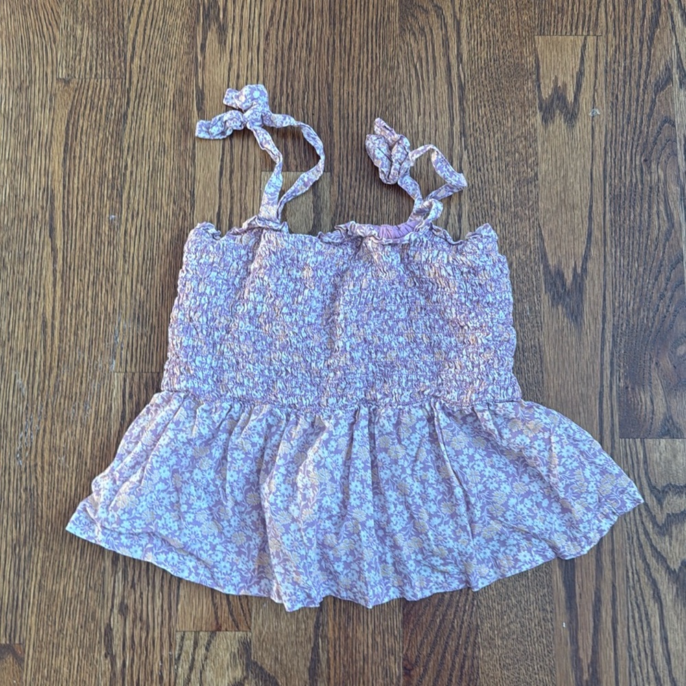 GAP KIDS GIRLS L (10-11) FLORAL TANK